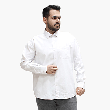 پیراهن سایز بزرگ مردانه کد محصول ali1001